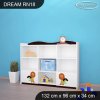 Regál Dream RN18 -   safari (Barva bílá)