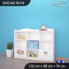 Regál Dream RN18 -  farma (Barva bílá)