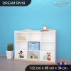 Regál Dream RN18 -  kočičky (Barva bílá)