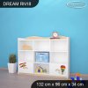 Regál Dream RN18 -  dopravní prostředky (Barva bílá)
