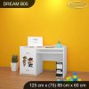 Psací stůl Dream B05 -  kovboj (Barva bílá)