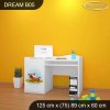 Psací stůl Dream B05 -  kočička (Barva bílá)