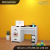 Psací stůl Dream B05 -  farma (Barva bílá)