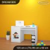 Psací stůl Dream B05 -  kočičky (Barva bílá)
