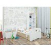 Dětská postel Happy Design - autíčka (Barva bílá, Velikost spací plochy 140x70)