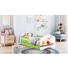 Dětská postel Tobík - ptáčci (Barva bílá, Velikost spací plochy 140x70)