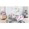 Dětská postel Tobík - balóny (Barva bílá, Velikost spací plochy 140x70)