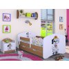 Dětská postel Happy Babies - strážný pes (Barva bílá, Velikost spací plochy 140x70, Šuplík NE)