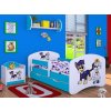 Dětská postel Happy Babies - tlapková patrola (Barva bílá, Velikost spací plochy 140x70, Šuplík NE)