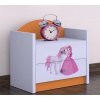 111562 2 nocni stolek happy princezna s konikem