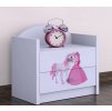 111562 6 nocni stolek happy princezna s konikem