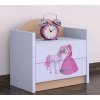 111562 7 nocni stolek happy princezna s konikem