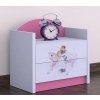 111637 6 nocni stolek happy princ na bilem koni