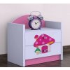 111598 nocni stolek happy ruzovy hribecek