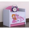 111643 6 nocni stolek happy princezna a jednorozec