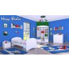 Dětská postel Happy Babies - bílá (Velikost spací plochy 140x70, Šuplík NE)