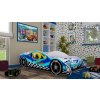 Dětská postel auto - Zenith - modré (Velikost spací plochy 160x80)