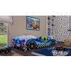 Dětská postel auto - Zenith - modré (Velikost spací plochy 160x80)