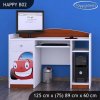 Psací stůl Happy B02 - auto (Barva bílá)
