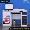 Psací stůl Happy B02 - auto (Barva bílá)