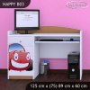 Psací stůl Happy B03 - auto (Barva bílá)