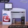 Psací stůl Happy B04 - auto (Barva bílá)