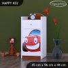 Komoda Happy K02 - auto (Barva bílá)