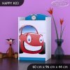 Komoda Happy K03 - auto (Barva bílá)