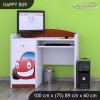 Psací stůl Happy B09 - auto (Barva bílá)