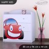 Komoda Happy K05 - auto (Barva bílá)