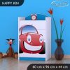 Komoda Happy K04 - auto (Barva bílá)