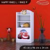 Regál Happy RN02 - auto (Barva bílá, Otevírání dvířek pravé)