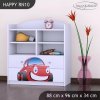Regál Happy RN10 - auto (Barva bílá)