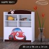 Regál Happy RN11 - auto (Barva bílá)