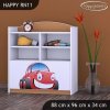 Regál Happy RN11 - auto (Barva bílá)
