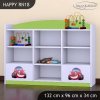 Regál Happy RN18 - auto (Barva bílá)