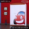 Skříň Happy SZ11 - auto (Barva bílá)