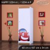 Skříň Happy SZ04 - auto (Barva bílá, Otevírání dvířek pravé, Vnitřek skříně šatní tyč)