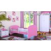 Dětská postel Happy Babies - růžová (Velikost spací plochy 140x70, Šuplík NE)
