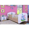 Dětská postel Happy Babies - sloník (Barva bílá, Velikost spací plochy 140x70, Šuplík NE)