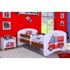Dětská postel Happy Babies - hasičské auto (Barva bílá, Velikost spací plochy 140x70, Šuplík NE)