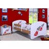 Dětská postel Happy Babies - závod F1 (Barva bílá, Velikost spací plochy 140x70, Šuplík NE)