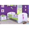 Dětská postel Happy Babies - zamilovaný skřítek (Barva bílá, Velikost spací plochy 140x70, Šuplík NE)