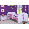 Dětská postel Happy Babies - zamilovaný skřítek (Barva bílá, Velikost spací plochy 140x70, Šuplík NE)