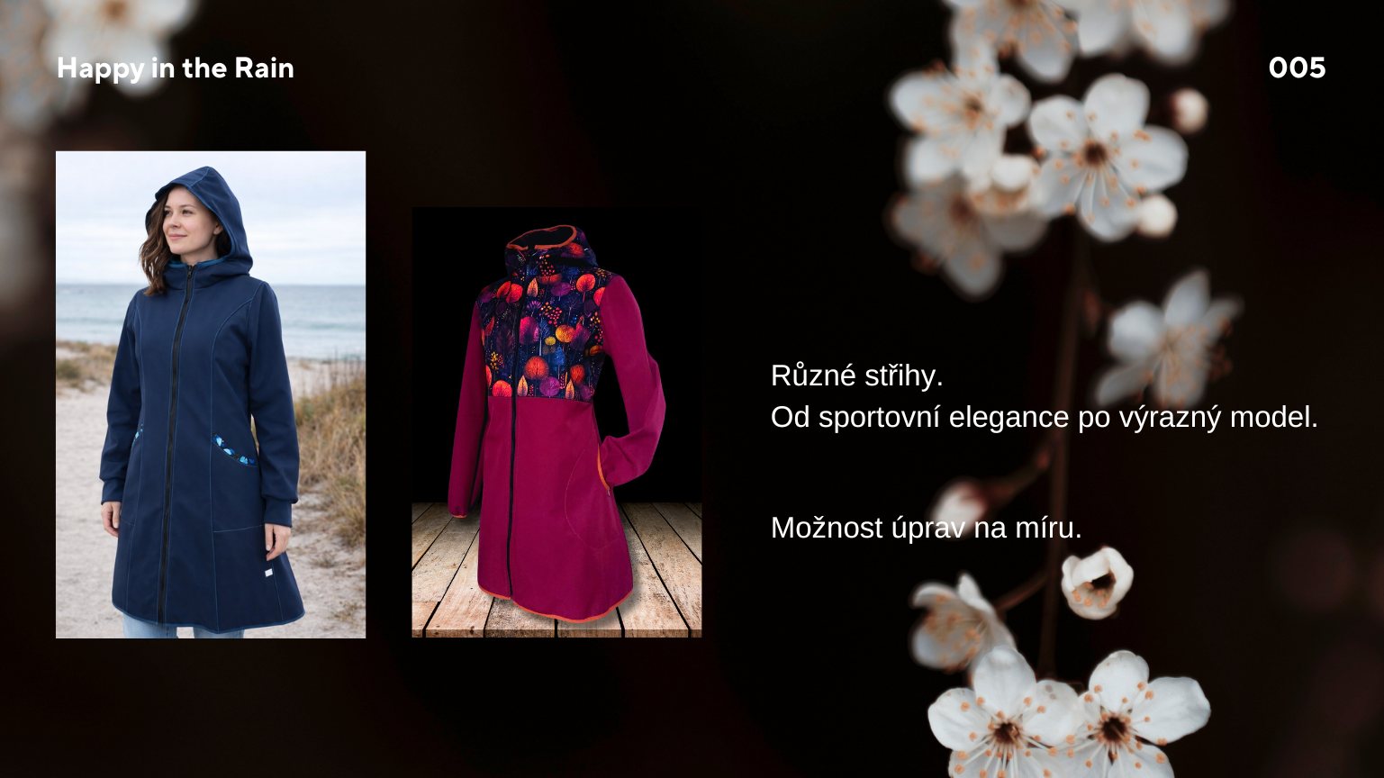Dámské softshellové kabátky