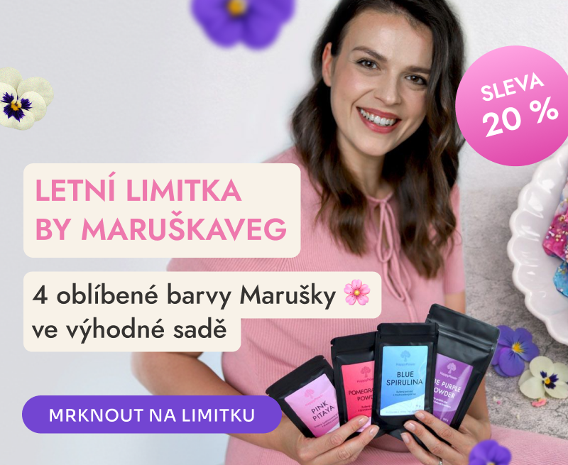 Letní limitka by MaruškaVeg – 4 oblíbené barvy Marušky ve výhodné sadě