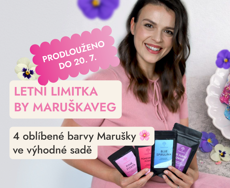 Letní limitka by MaruškaVeg – 4 oblíbené barvy Marušky ve výhodné sadě – prodlouženo do 20.7.