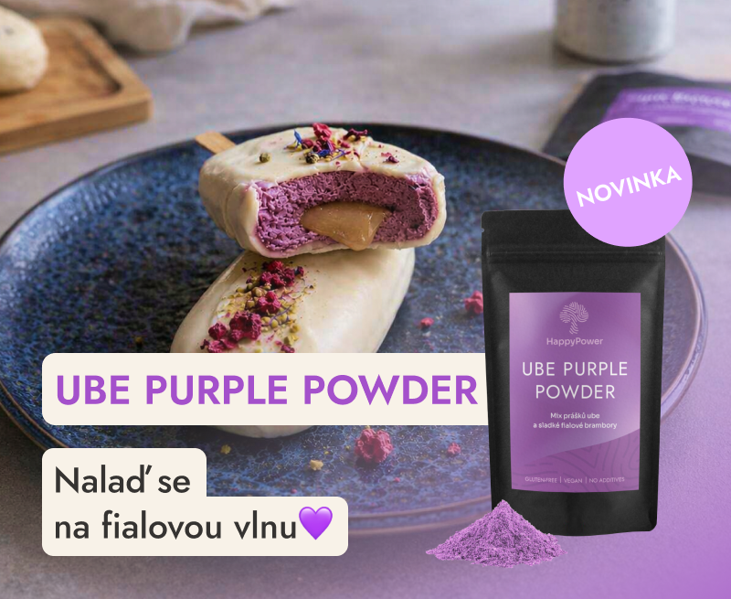 Ube Purple Powder – nalaď se na fialovou vlnu