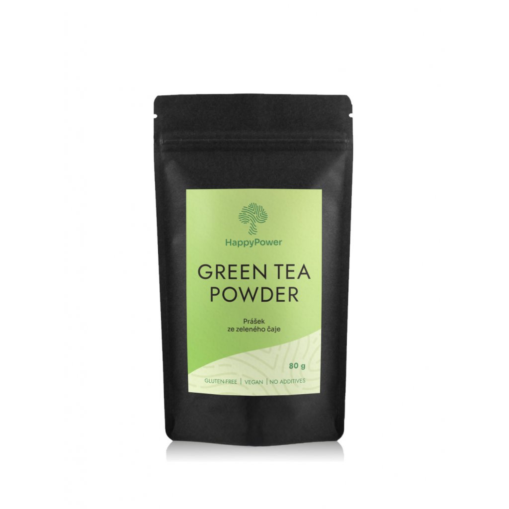 green tea powder