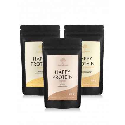 HAPPY PROTEIN 3x - výhodný balíček